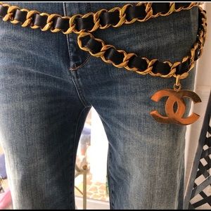 Spring 1993 Vintage Rare Chanel Runway Belt